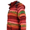 Geftterte Strickjacke aus Wolle Art.-Nr. 610 / handgestrickte Jacke (Foto 2522)