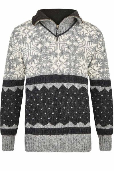 Outdoor-Strick-Pullover/Troyer Art.Nr.- 823