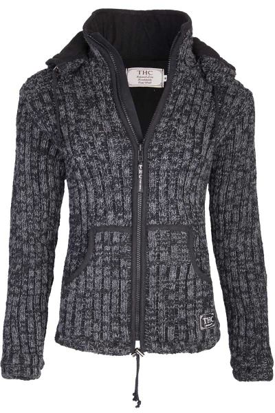 Ripp-Jacke aus Schafwolle Art.-Nr. 714